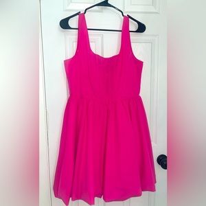 Pink bubble dress